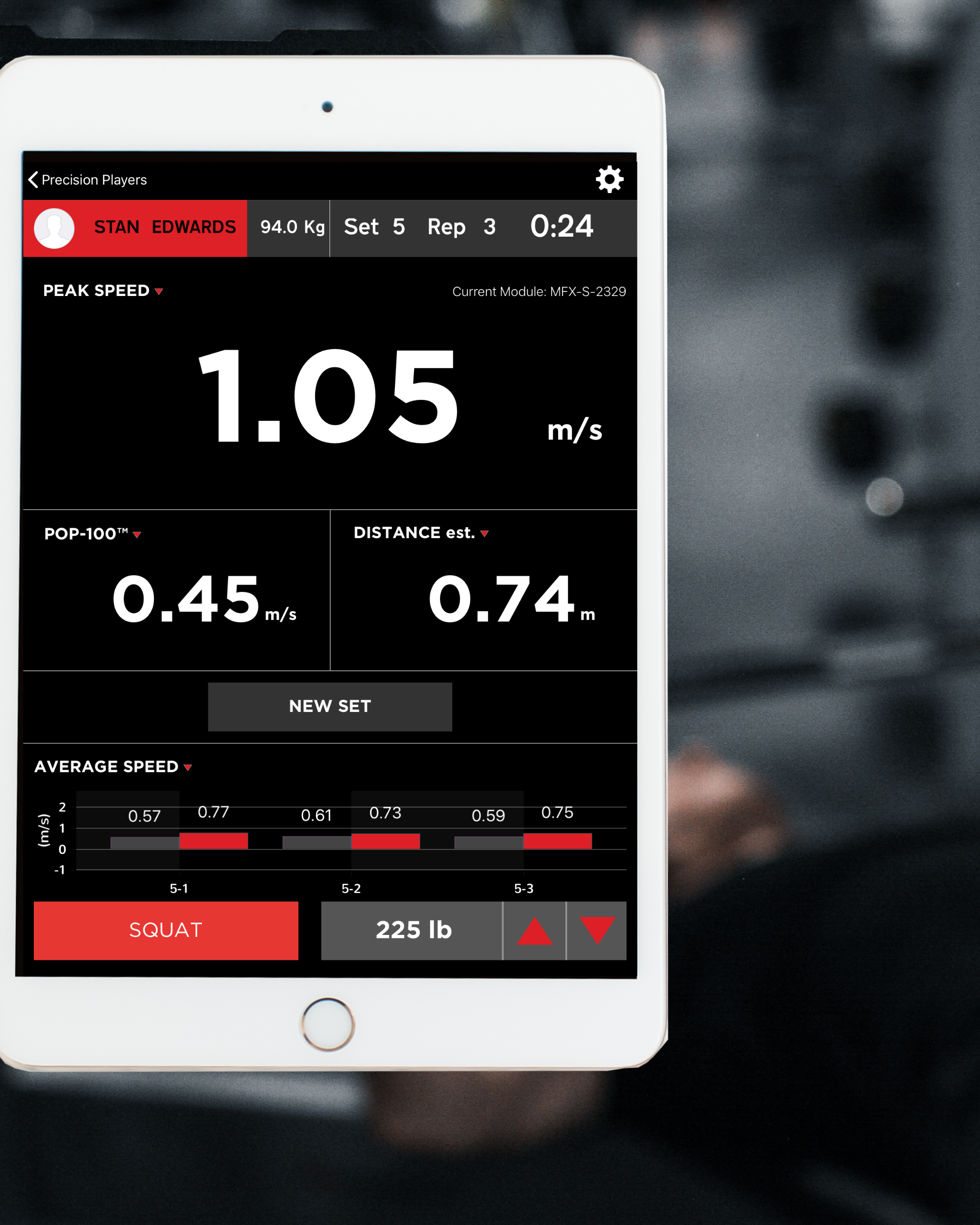 Move Factor X mobile application for iOS